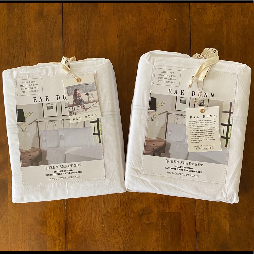 Rae Dunn Sheet Set